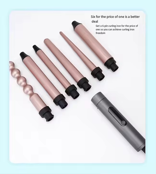 Miniatura 3 de Juego de Rizador de Pelo 6 en 1